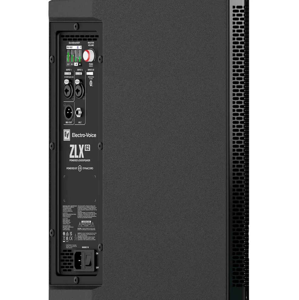 Electro-Voice ZLX-8P G2 Powered Speaker Pair With ELX200-12SP Subwoofers, Stands and Cables