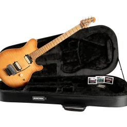 Ernie Ball Music Man Axis Flame Top (satin) Electric Guitar Honey Pot