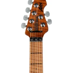 Ernie Ball Music Man Axis Quilt Top Electric Guitar Olallieberry