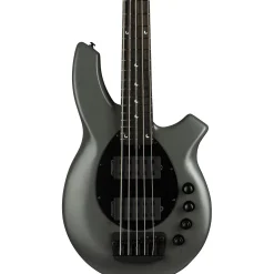 Ernie Ball Music Man Bongo 5 HH BFR Electric Bass Titan Gray