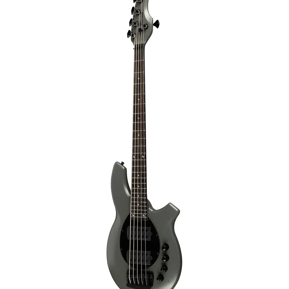 Ernie Ball Music Man Bongo 5 HH BFR Electric Bass Titan Gray