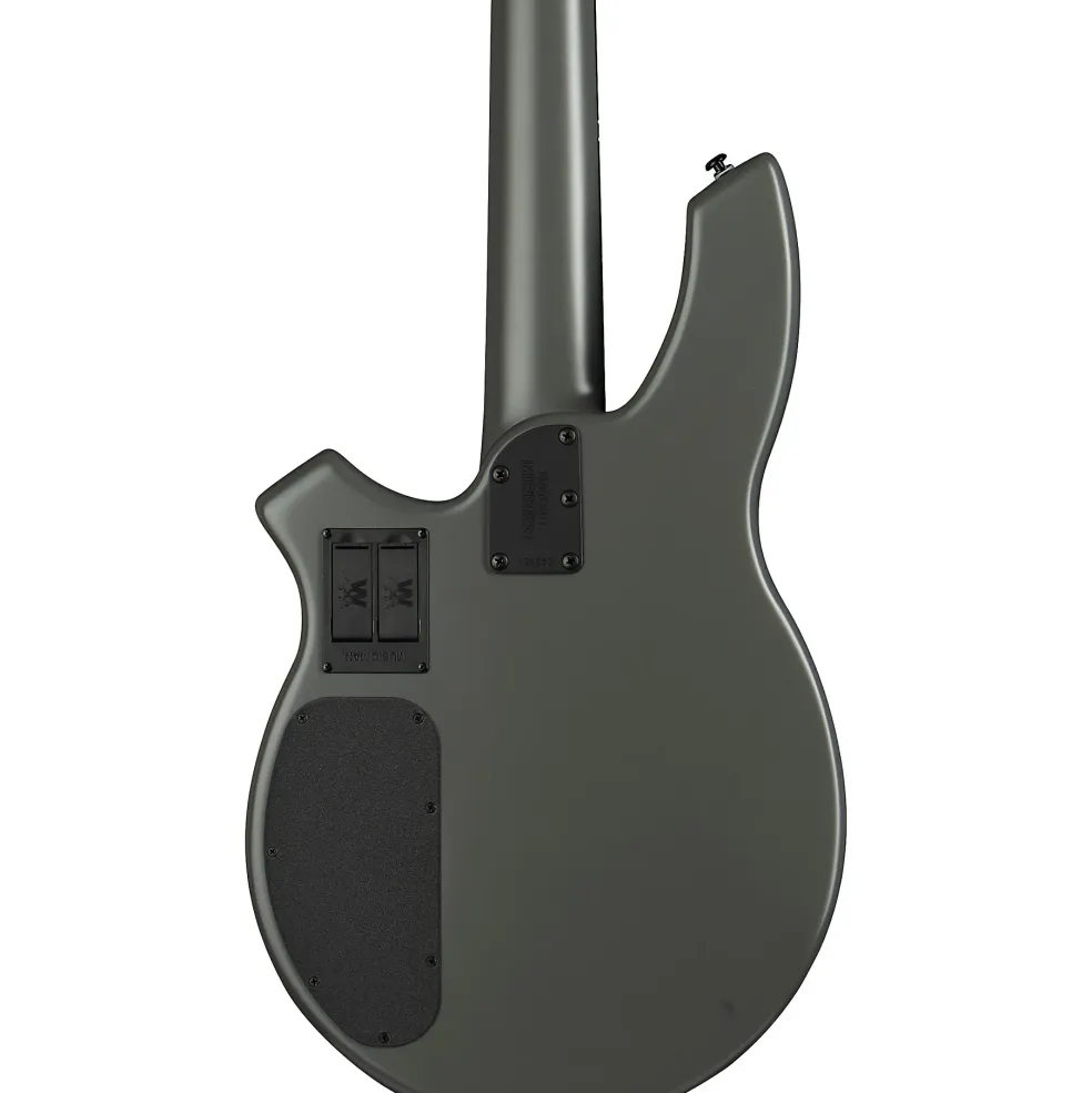 Ernie Ball Music Man Bongo 5 HH BFR Electric Bass Titan Gray