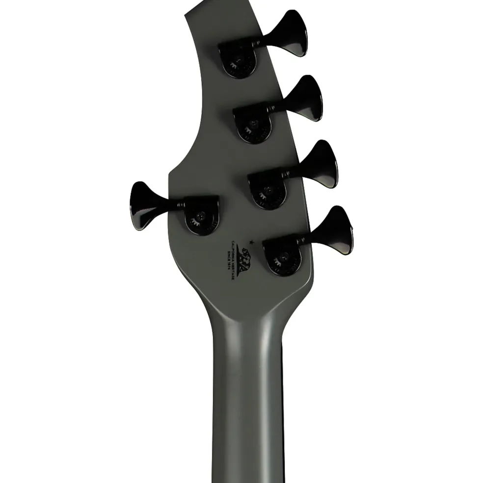 Ernie Ball Music Man Bongo 5 HH BFR Electric Bass Titan Gray