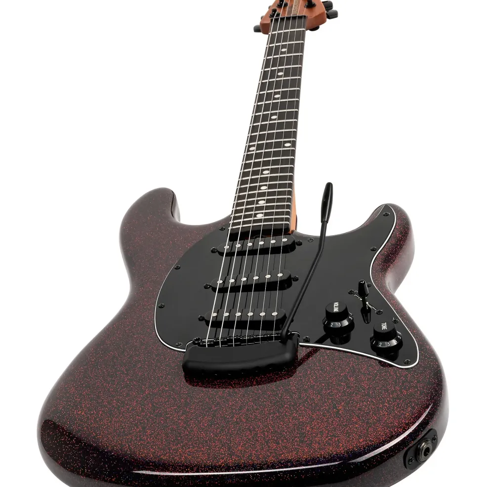 Ernie Ball Music Man Cutlass HT Electric Guitar Dark Rainbow