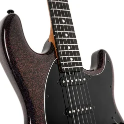 Ernie Ball Music Man Cutlass HT Electric Guitar Dark Rainbow
