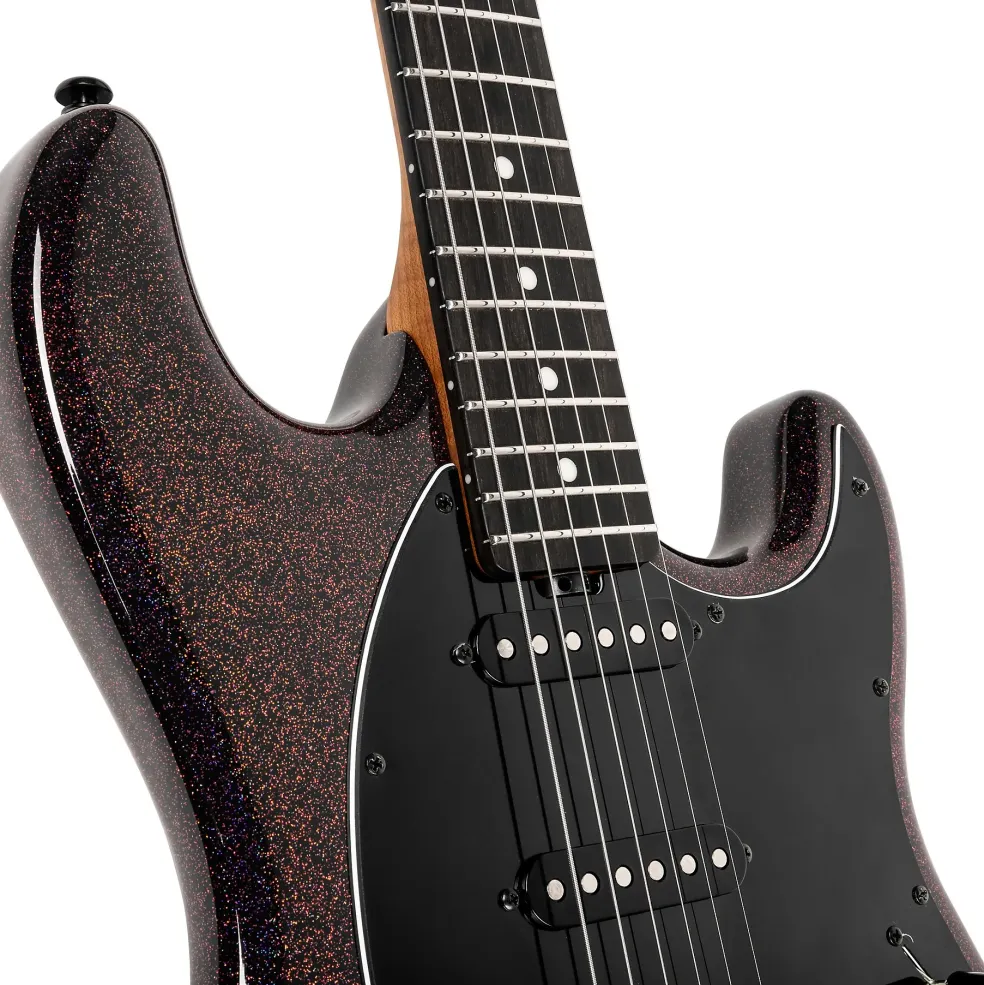 Ernie Ball Music Man Cutlass HT Electric Guitar Dark Rainbow