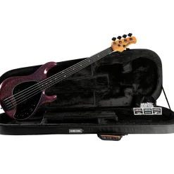 Ernie Ball Music Man DarkRay 5 H Ebony Fingerboard 5-String Electric Bass Dark Rainbow