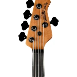 Ernie Ball Music Man DarkRay 5 H Ebony Fingerboard 5-String Electric Bass Dark Rainbow
