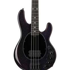 Ernie Ball Music Man DarkRay 4-String Electric Bass Guitar Dark Rainbow