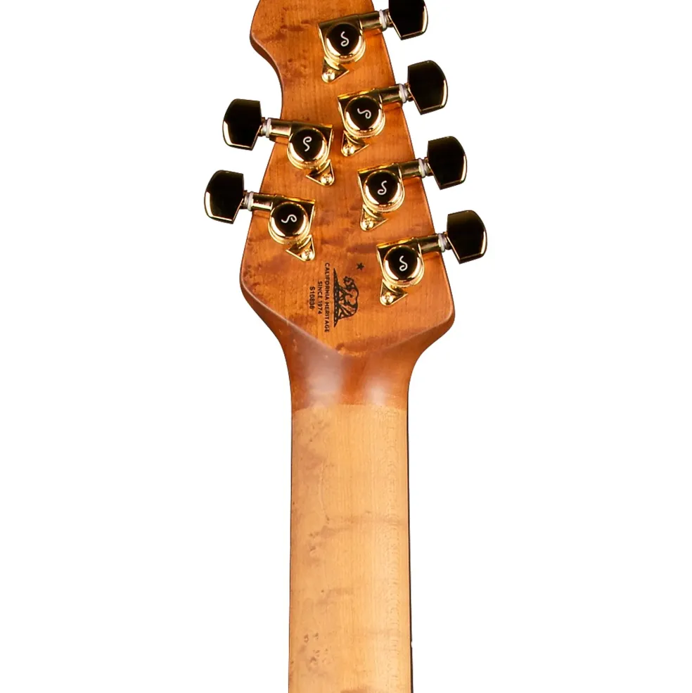 Ernie Ball Music Man Jason Richardson Artist Series Cutlass Electric Guitar Rorschach Red