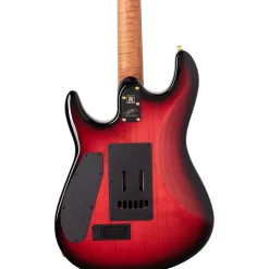 Ernie Ball Music Man Jason Richardson Artist Series Cutlass Electric Guitar Rorschach Red