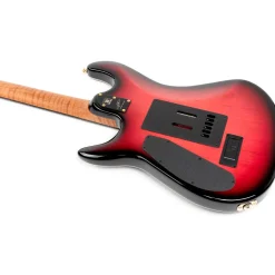 Ernie Ball Music Man Jason Richardson Artist Series Cutlass Electric Guitar Rorschach Red