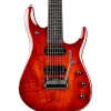 Ernie Ball Music Man John Petrucci 7 JP7 Koa Top Ebony Fingerboard Electric Guitar Koa