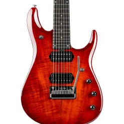 Ernie Ball Music Man John Petrucci 7 JP7 Koa Top Ebony Fingerboard Electric Guitar Koa