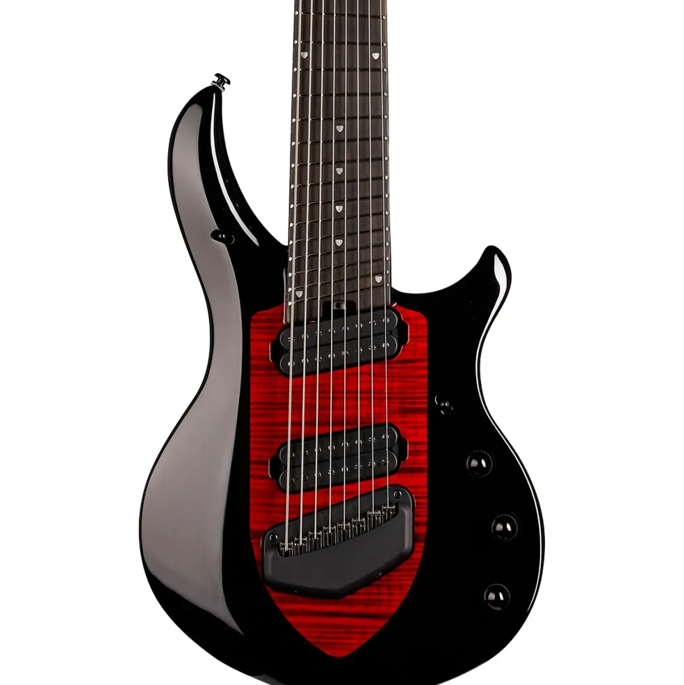 Ernie Ball Music Man John Petrucci Majesty 8 8-String Electric Guitar Sanguine Red