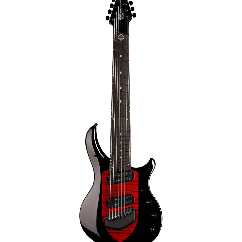 Ernie Ball Music Man John Petrucci Majesty 8 8-String Electric Guitar Sanguine Red