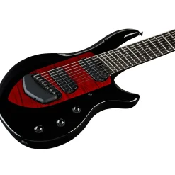 Ernie Ball Music Man John Petrucci Majesty 8 8-String Electric Guitar Sanguine Red