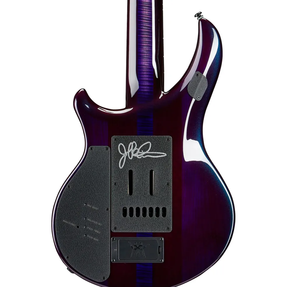 Ernie Ball Music Man John Petrucci Majesty Figured Maple Top 7-String Electric Guitar Amethyst Crystal