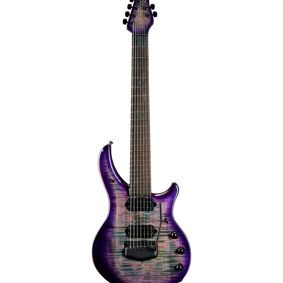 Ernie Ball Music Man John Petrucci Majesty Figured Maple Top 7-String Electric Guitar Amethyst Crystal
