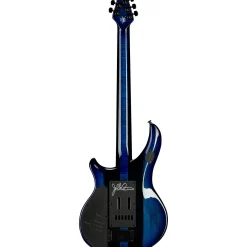 Ernie Ball Music Man John Petrucci BFR Majesty 6 Quilt Top Electric Guitar Blue Ink