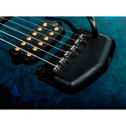 Ernie Ball Music Man John Petrucci BFR Majesty 6 Quilt Top Electric Guitar Blue Ink