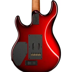Ernie Ball Music Man Luke 4 SSS Electric Guitar Scoville Red