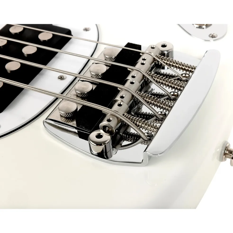 Ernie Ball Music Man Retro '70s StingRay Electric Bass White