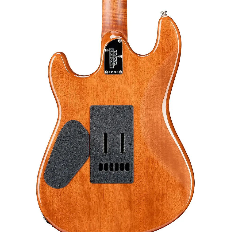 Ernie Ball Music Man Sabre HH Maple Fingerboard Electric Guitar Honey Suckle
