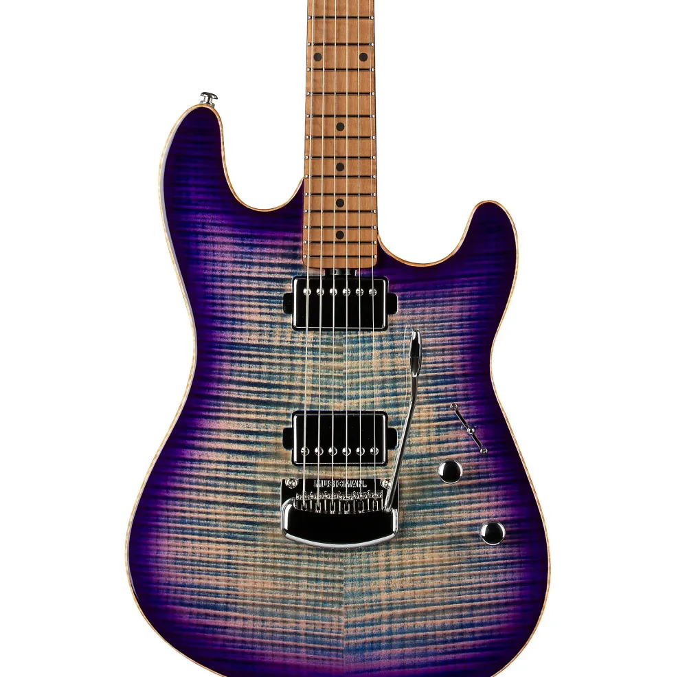 Ernie Ball Music Man Sabre HH Trem Electric Guitar Blurple
