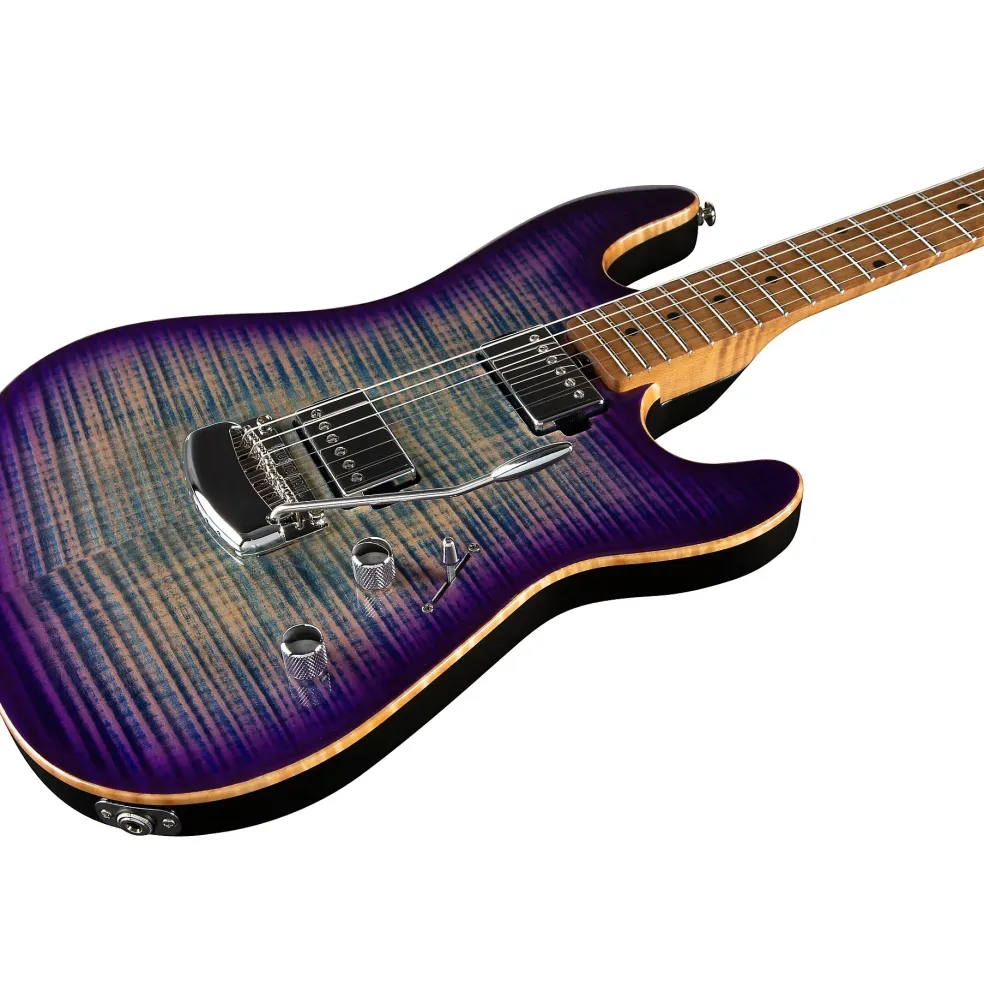 Ernie Ball Music Man Sabre HH Trem Electric Guitar Blurple