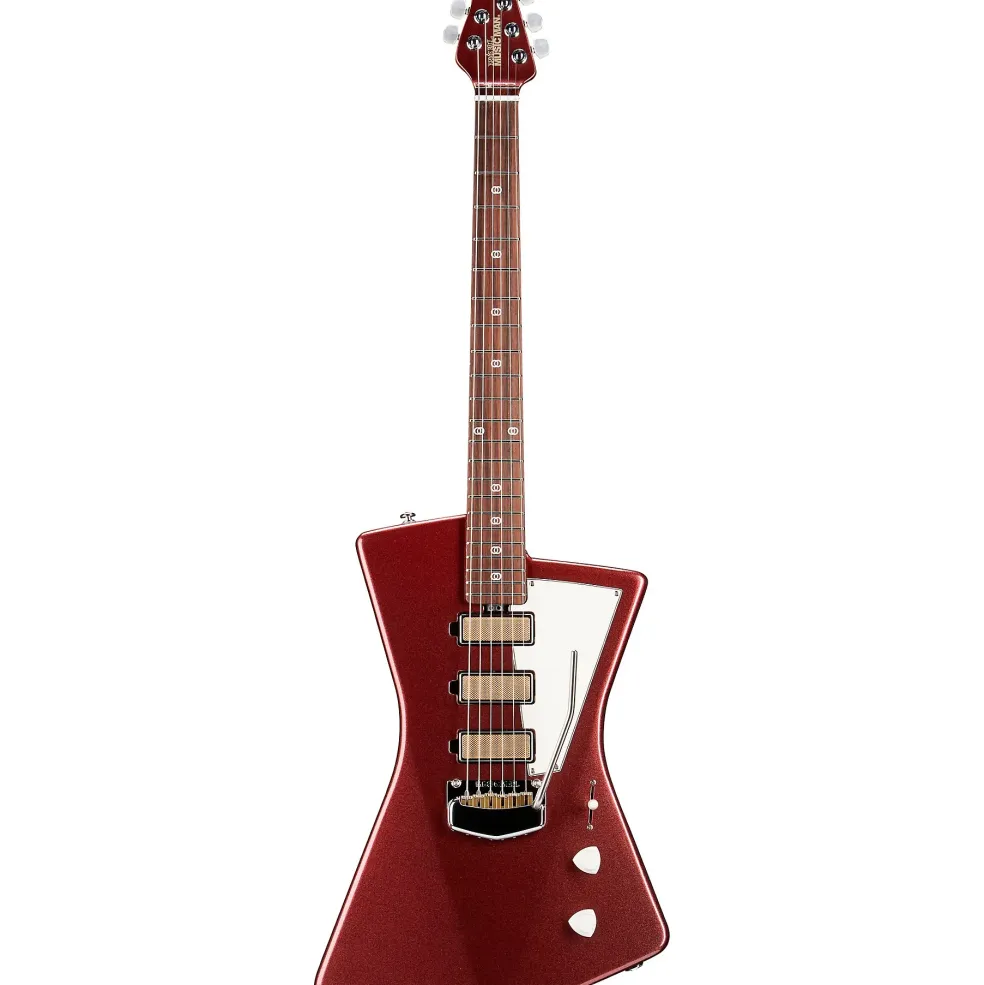 Ernie Ball Music Man St. Vincent Goldie Electric Guitar Velveteen