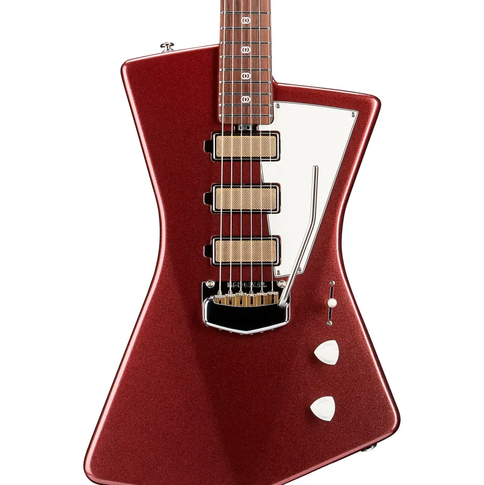 Ernie Ball Music Man St. Vincent Goldie Electric Guitar Velveteen