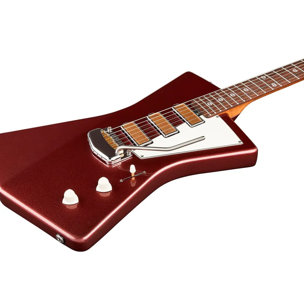 Ernie Ball Music Man St. Vincent Goldie Electric Guitar Velveteen