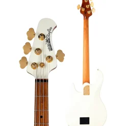 Ernie Ball Music Man StingRay Special H Electric Bass Guitar Ivory White