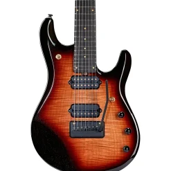 Ernie Ball Music Man 20th Anniversary John Petrucci JP7 7-String Electric Guitar Honey Butter Burst