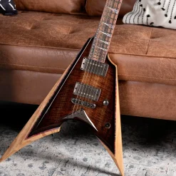 ESP Arrow CTM NT Electric Guitar See-Thru Brown Burst