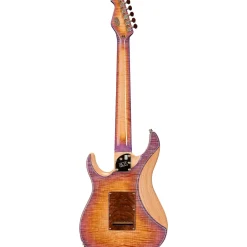 ESP Snapper CTM-7 Electric Guitar Purple Yellow Sunburst