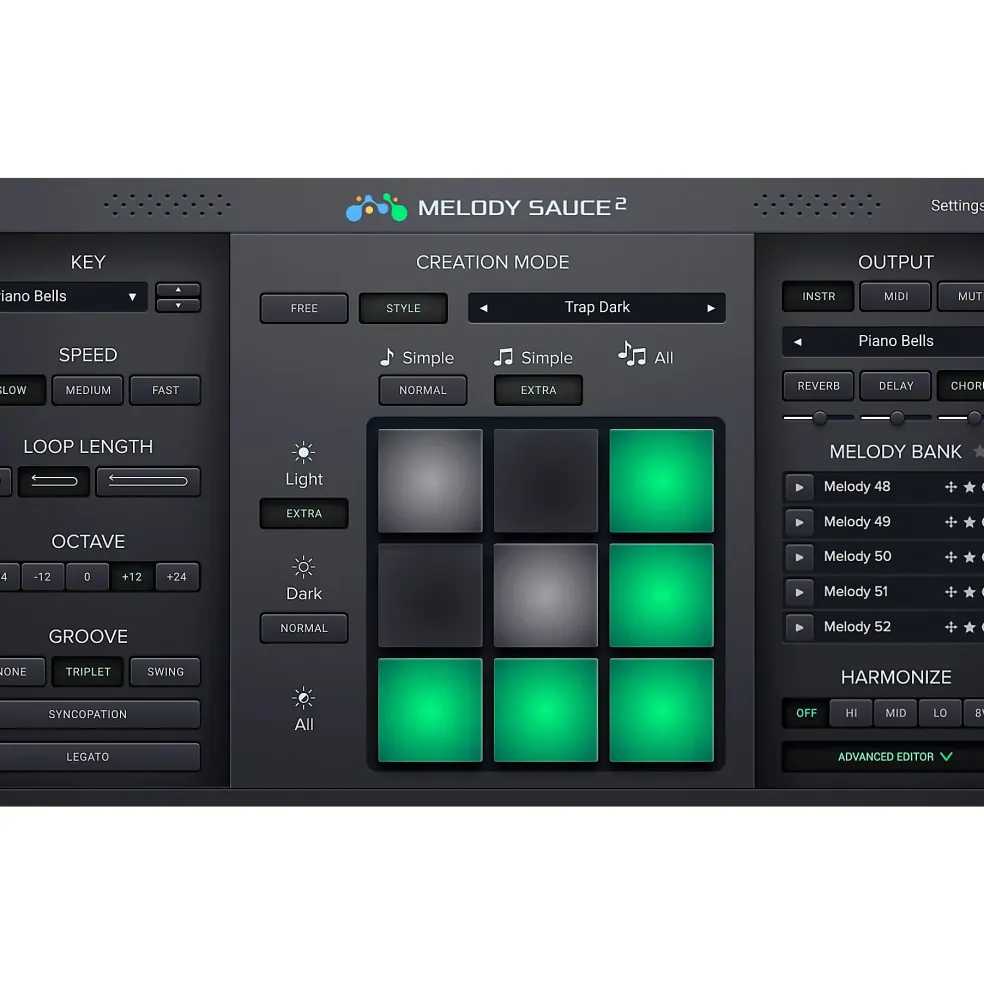 EvaBeat Melody Sauce 2 Plug-in: UPGRADE from Melody Sauce 1
