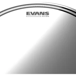 Evans EC2S Clear Tom Heads With Free 14