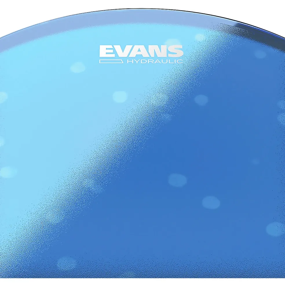 Evans Hydraulic Blue Coated Snare Batter 13 in. Blue