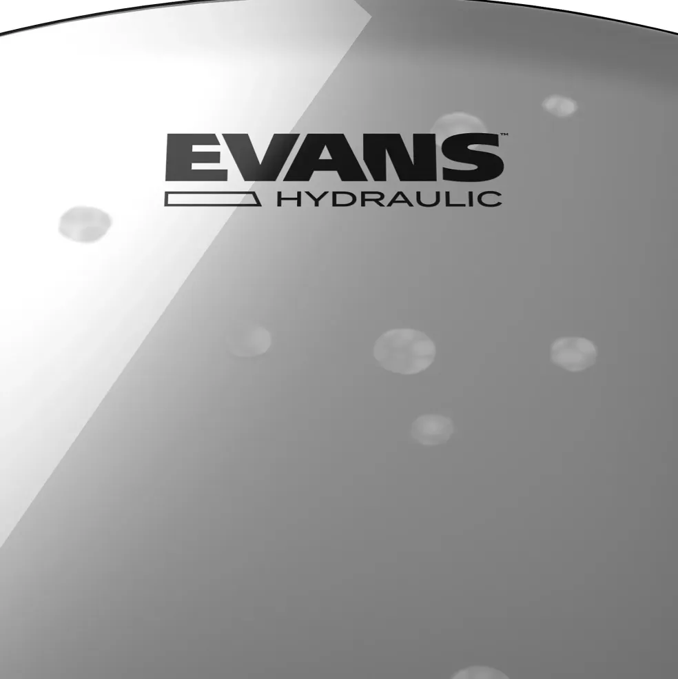 Evans Hydraulic Glass Drum Head Pack Rock