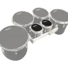 Evans MX Black Tenor Drumhead 6" Shot 3-Pack