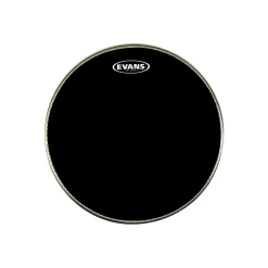 Evans MX1 Marching Bass Drum Head Black 16 in.