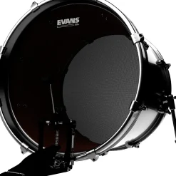 Evans Retro Screen Front Bass Head Black 22 in.