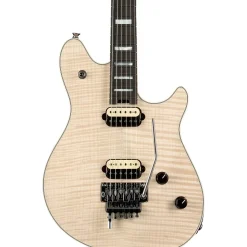 EVH Wolfgang USA 5A Flame Maple Top Electric Guitar Natural Ebony Fingerboard