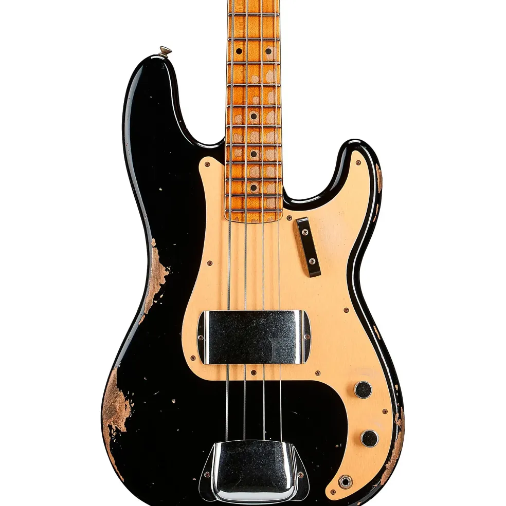 Fender Custom Shop '58 Precision Bass Heavy Relic Aged Black