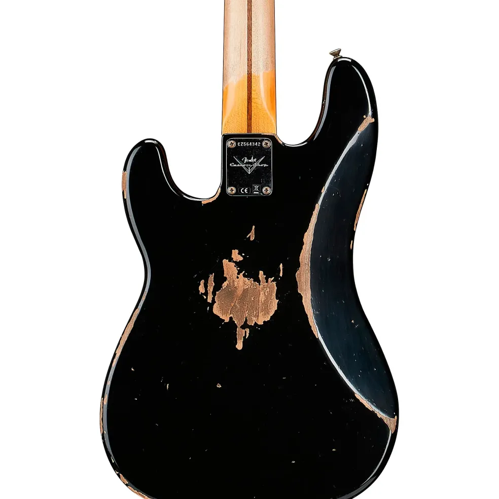 Fender Custom Shop '58 Precision Bass Heavy Relic Aged Black