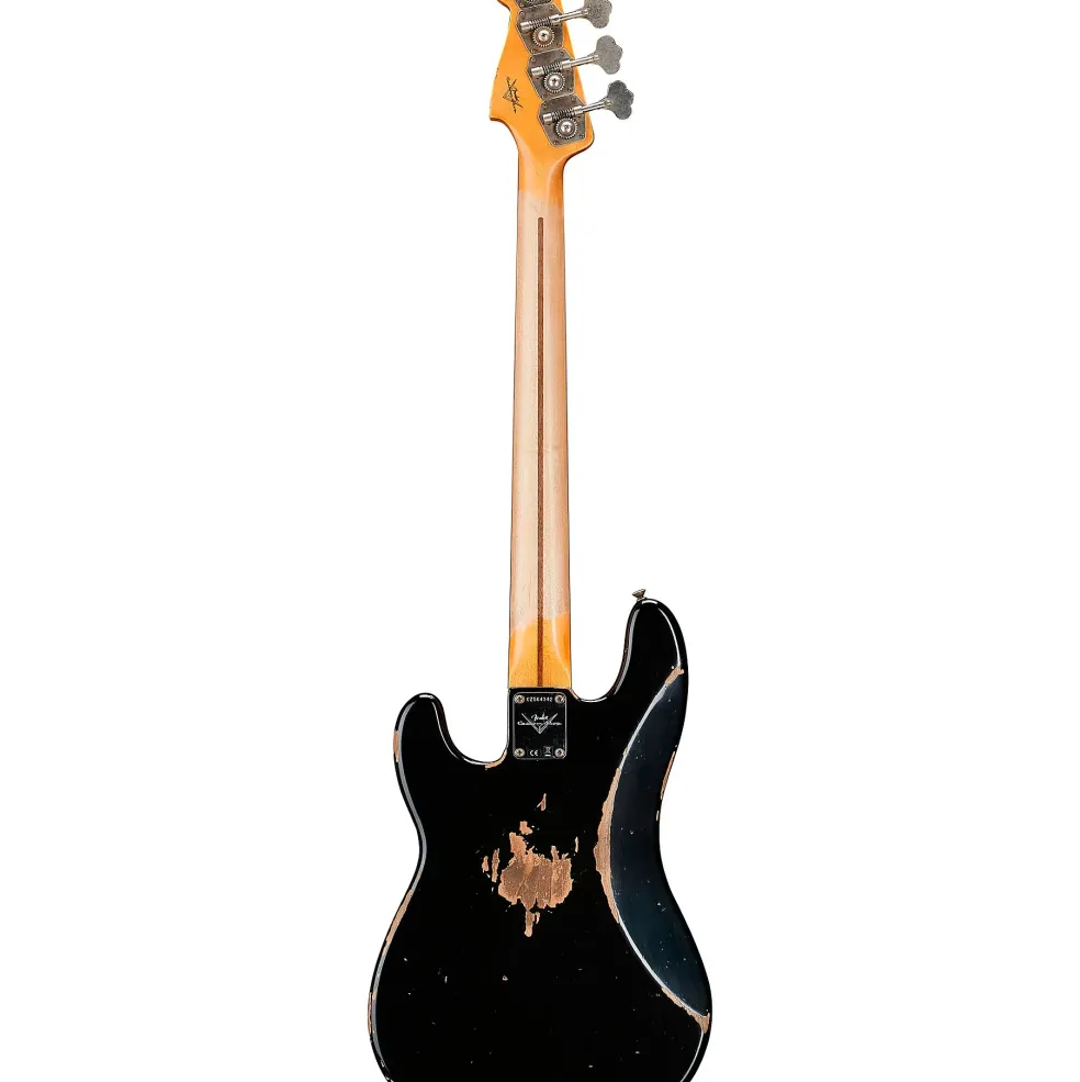 Fender Custom Shop '58 Precision Bass Heavy Relic Aged Black