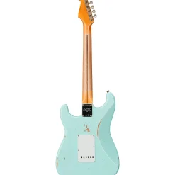 Fender Custom Shop '58 Stratocaster Relic Electric Guitar Super Faded Aged Surf Green