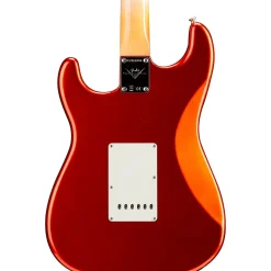 Fender Custom Shop '66 Stratocaster Deluxe Closet Classic Electric Guitar Faded Aged Candy Apple Red